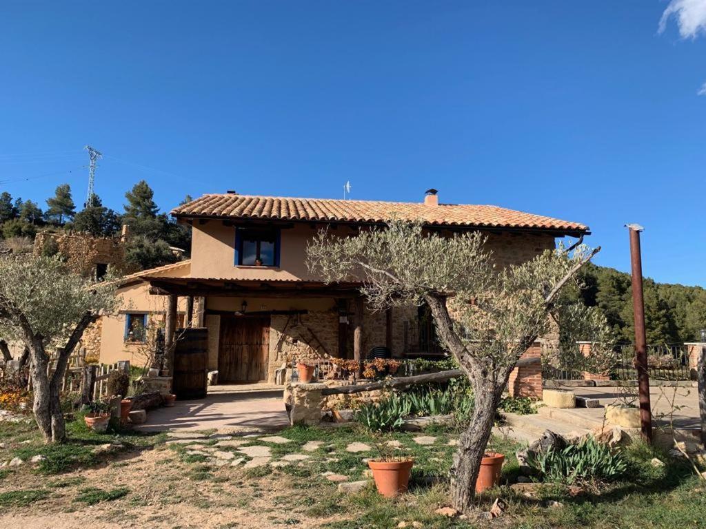 Masia de la Serra de la Cogulla Peñarroya de Tastavins Exterior foto